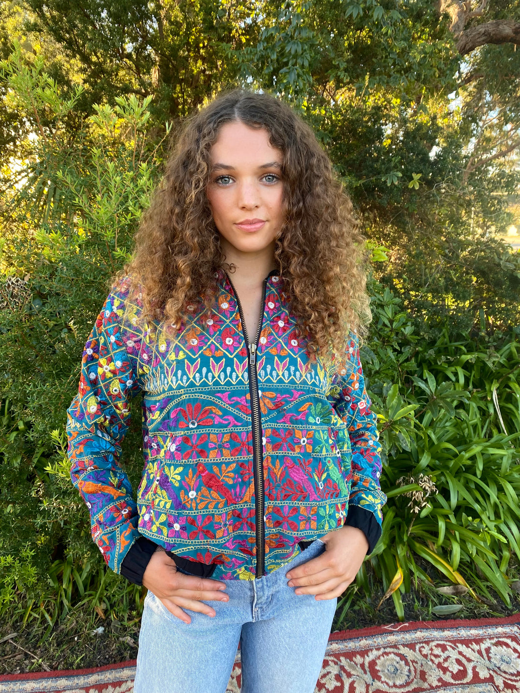 Rainbow Bomber - Blue - large