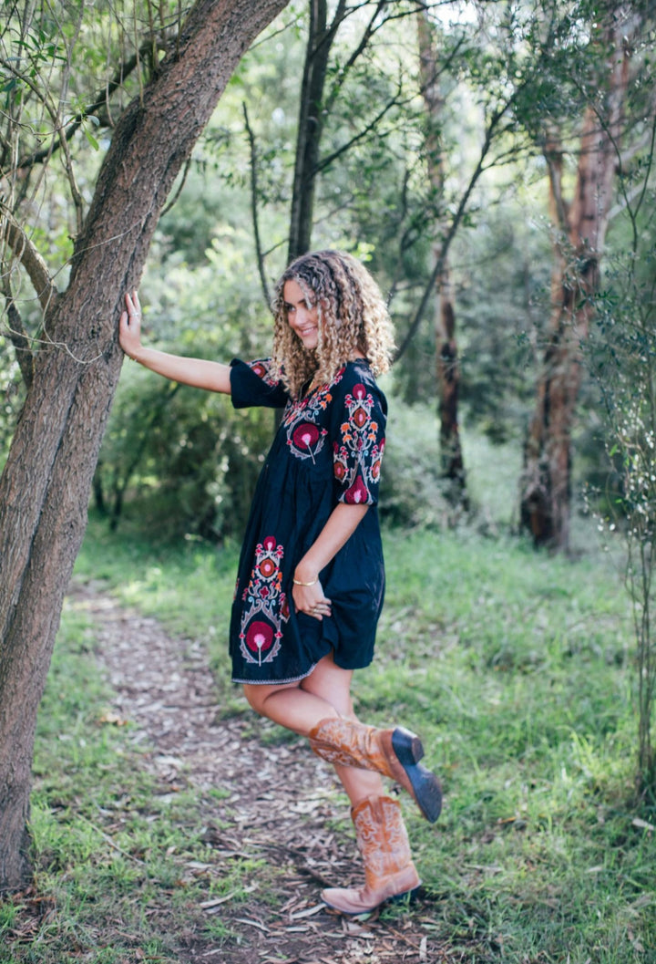 Mexico Dress ~ Black