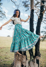 Load image into Gallery viewer, Marigold Skirt ~ Turquoise
