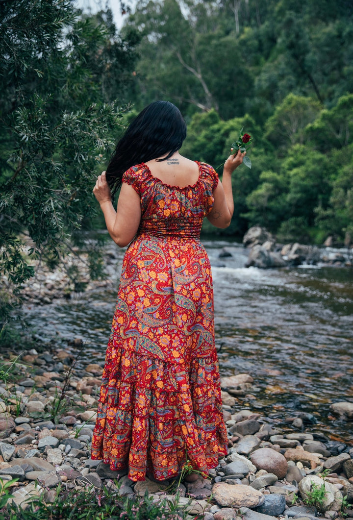 Dulcie Dress ~ Rouge