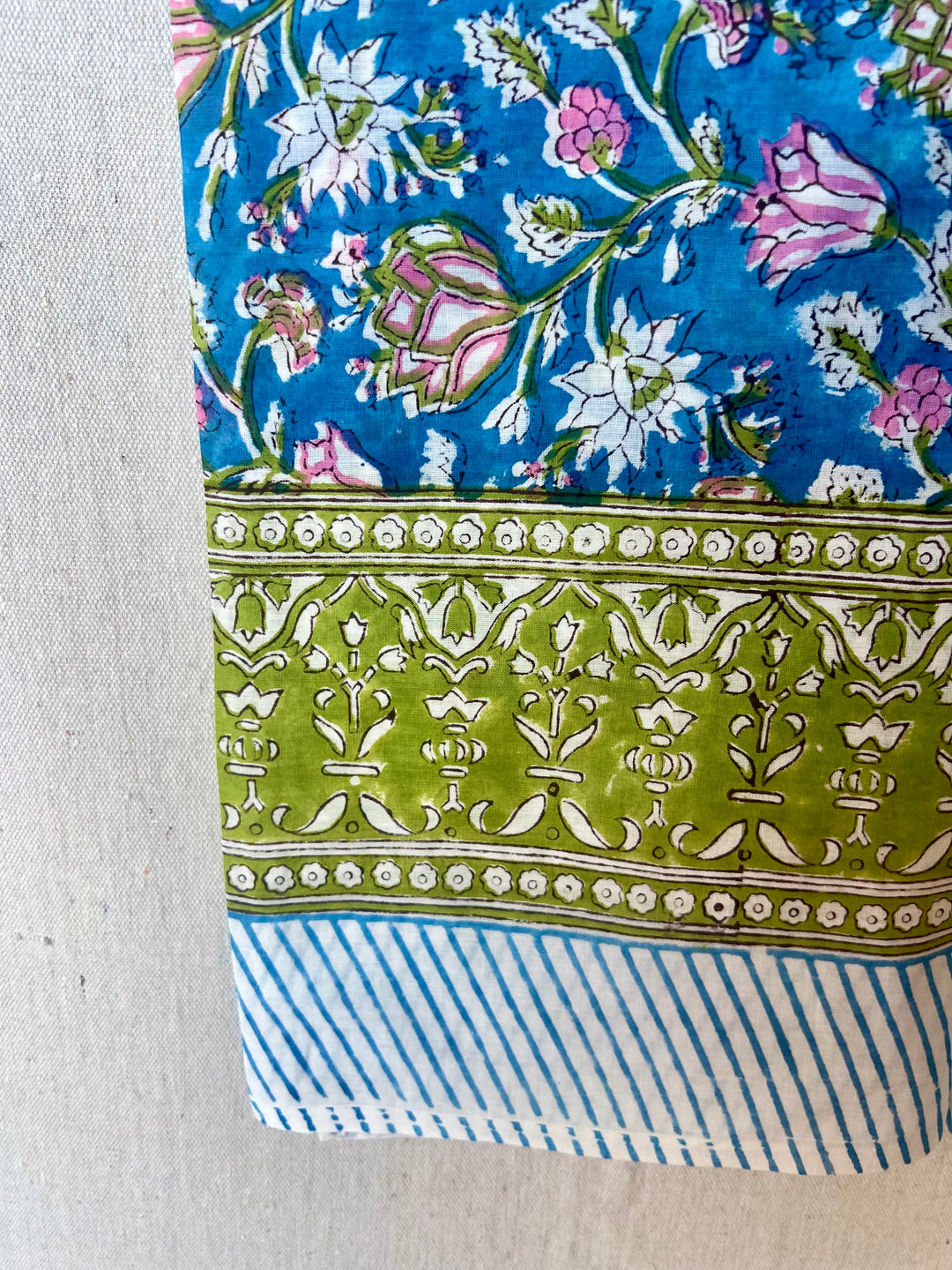 Sunshine Sarong - Blue and green