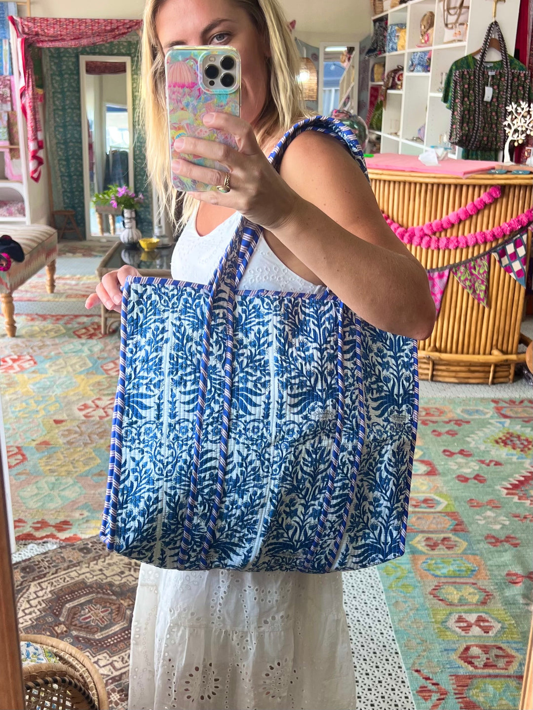 Take it all bag - blue