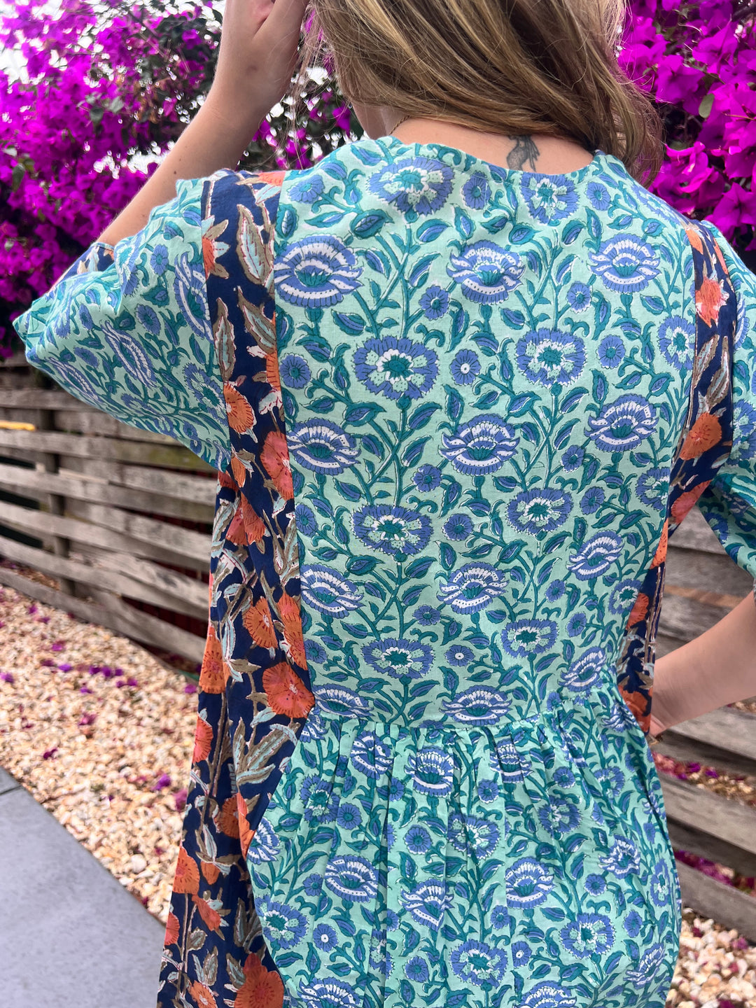 Saffron Dress ~ Blue