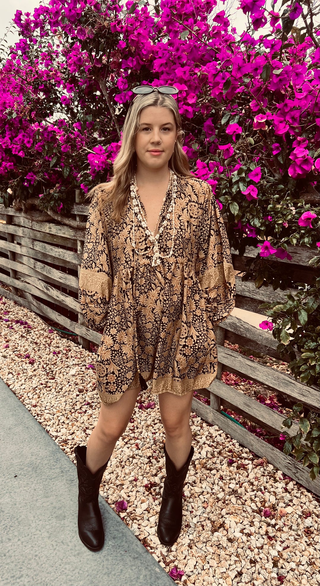 Juno blouse ~ Tobacco