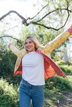 Load image into Gallery viewer, Violet reversible Jacket - Marigold
