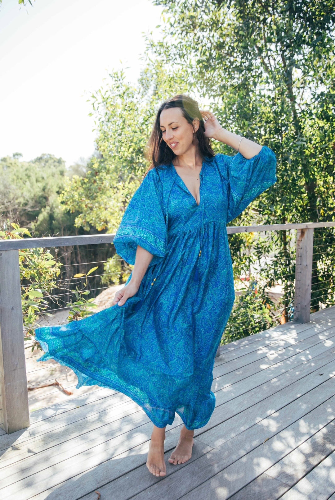 Magnolia dress ~ Ocean