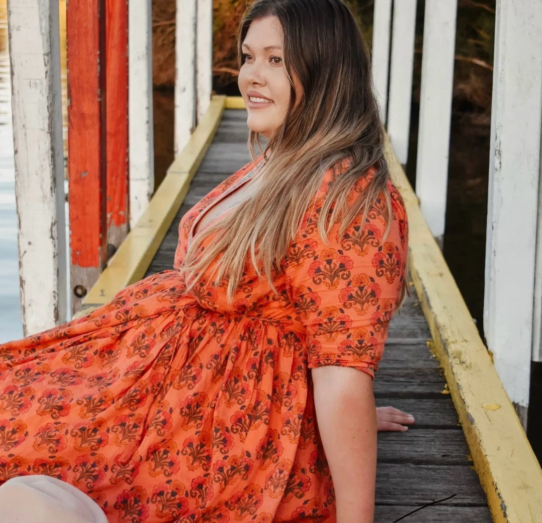 Sienna Sister Dress ~ sunset