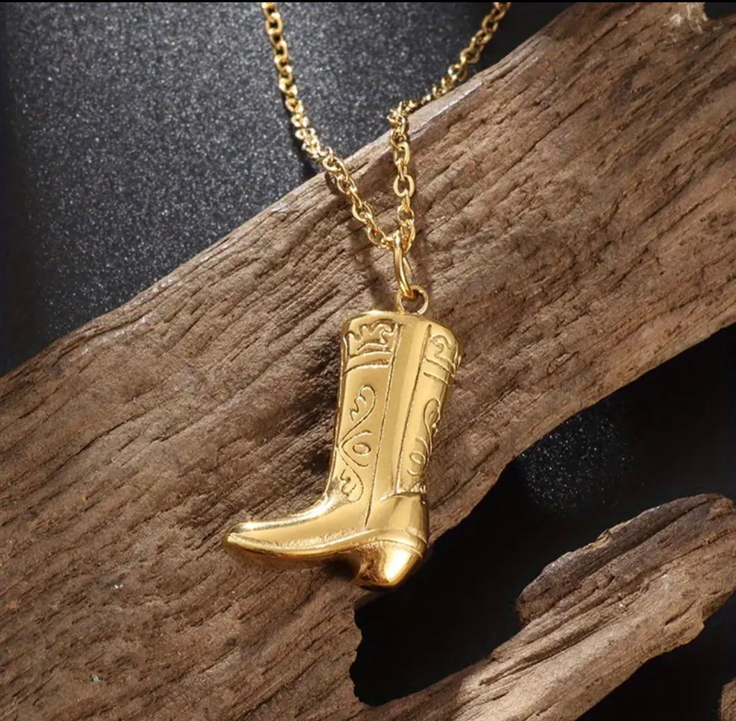 Golden Cowboy necklace