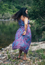 Load image into Gallery viewer, Iris Sun Dress ~ Raspberry and Lilac
