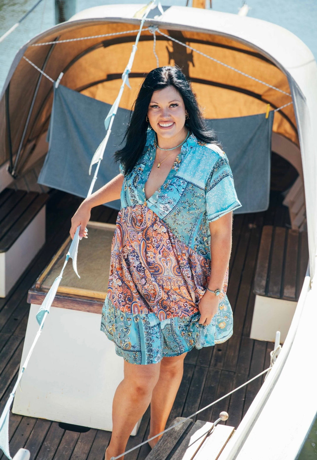 Tessa Dress ~ patchwork