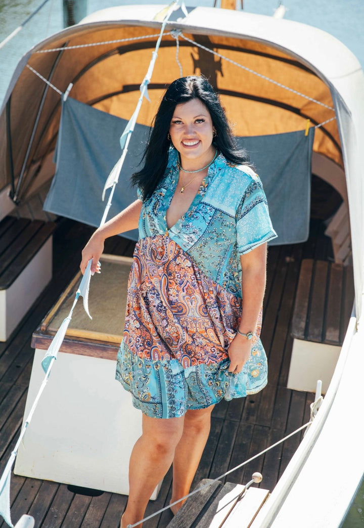 Tessa Dress ~ patchwork