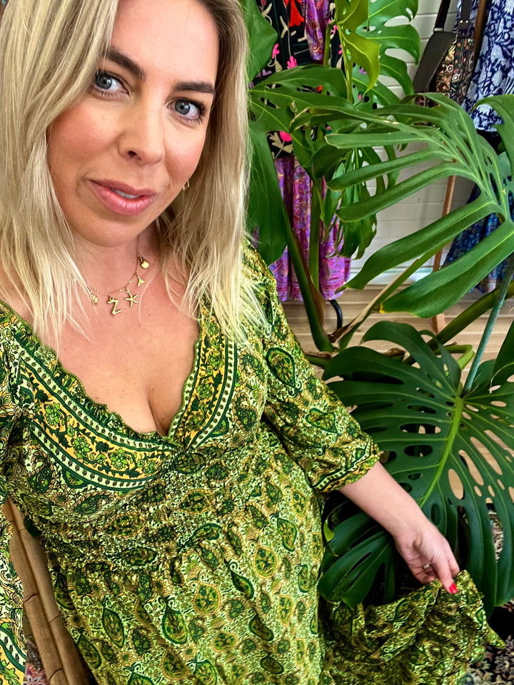 Valentina Dress - Citrus