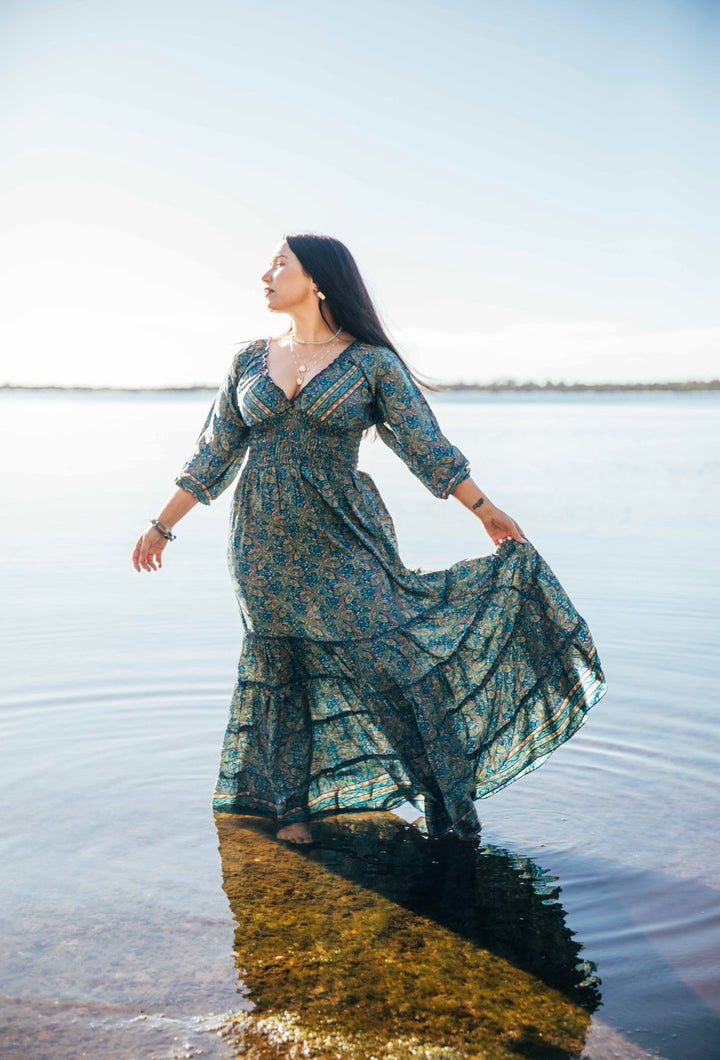 Valentina Dress ~ Navy