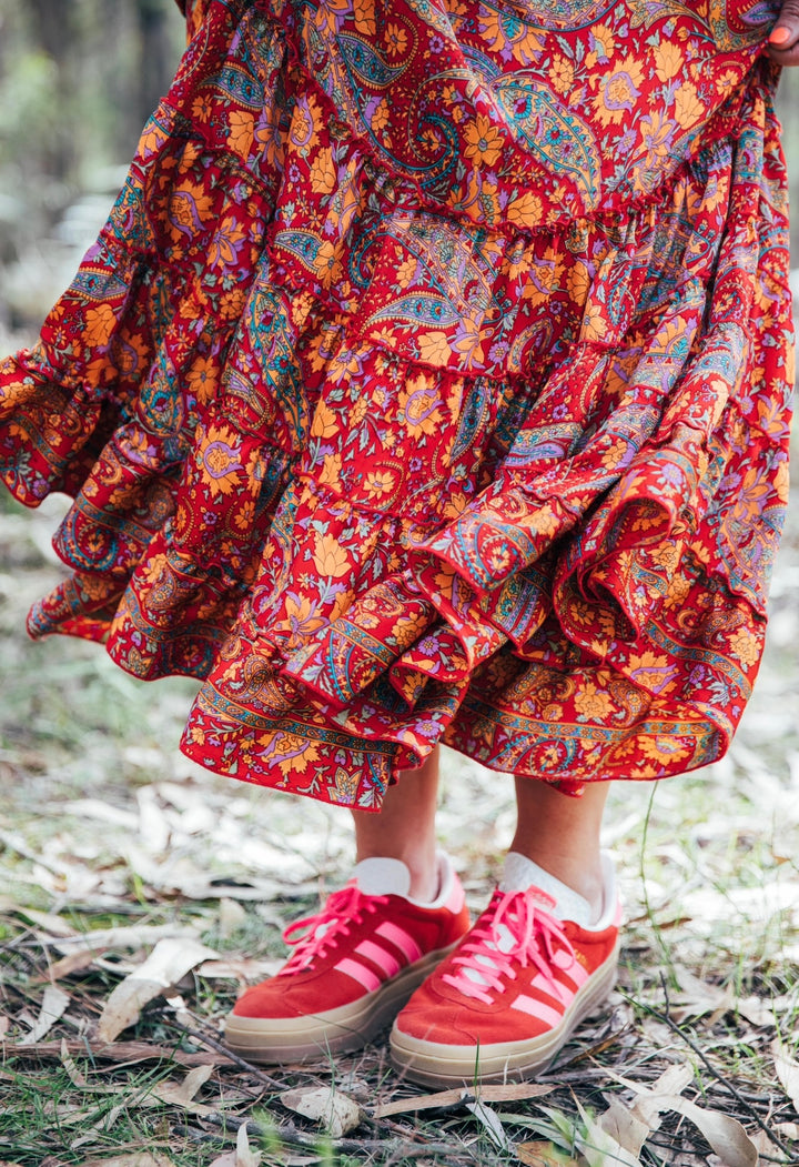 Dulcie Dress ~ Rouge