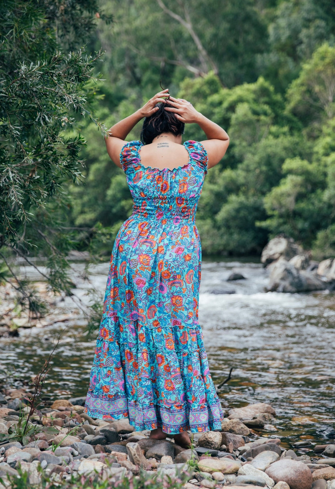 Dulcie Dress ~ Turquoise