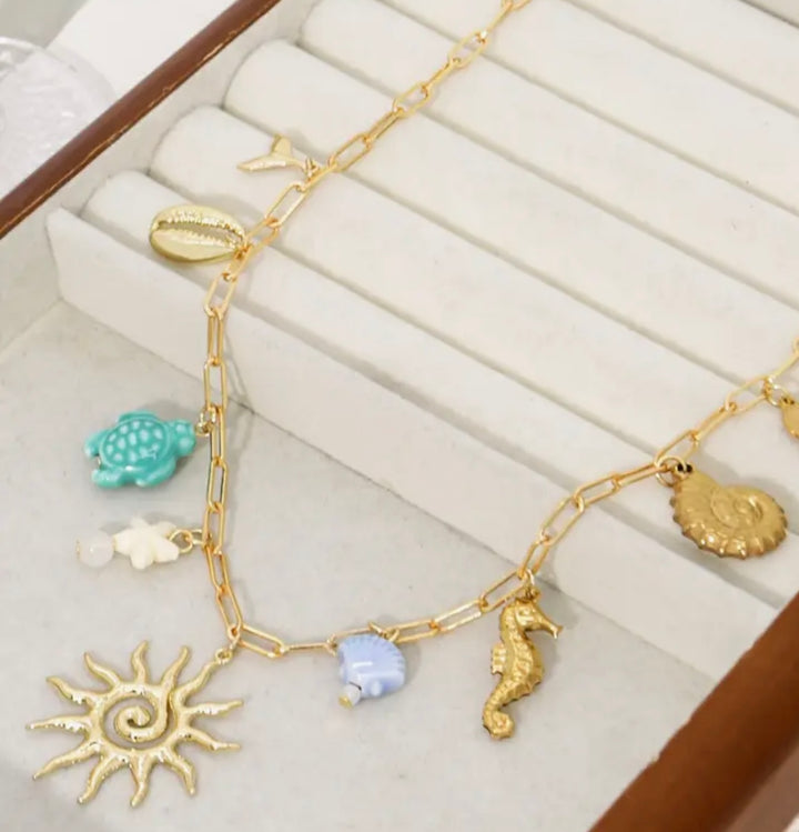 Ocean Charms Necklace