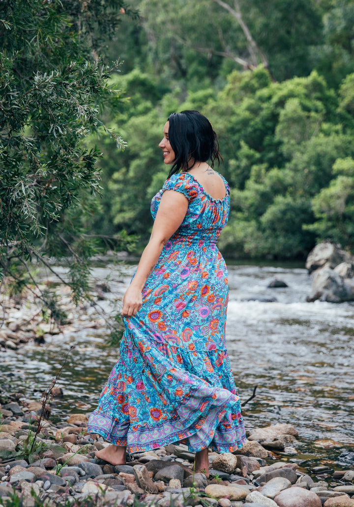 Dulcie Dress ~ Turquoise