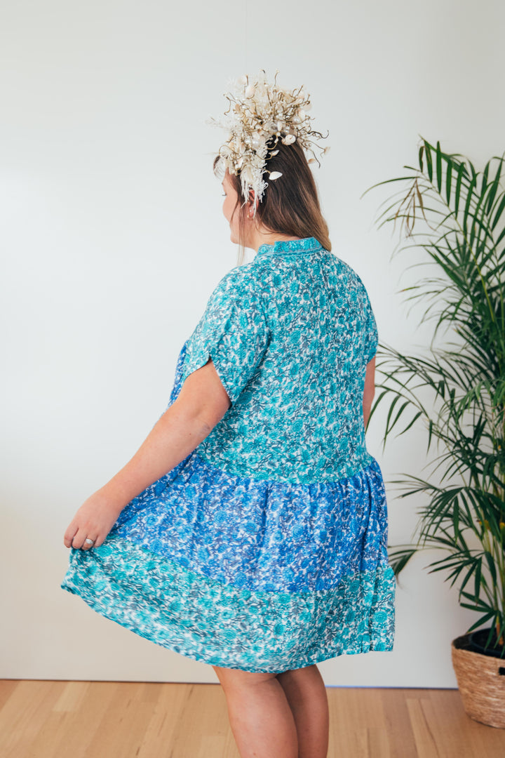 Tessa Dress ~ Blue