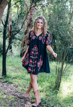 Load image into Gallery viewer, Mexico Dress ~ Black
