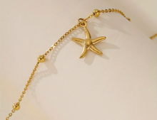 Load image into Gallery viewer, Star of the sea anklet
