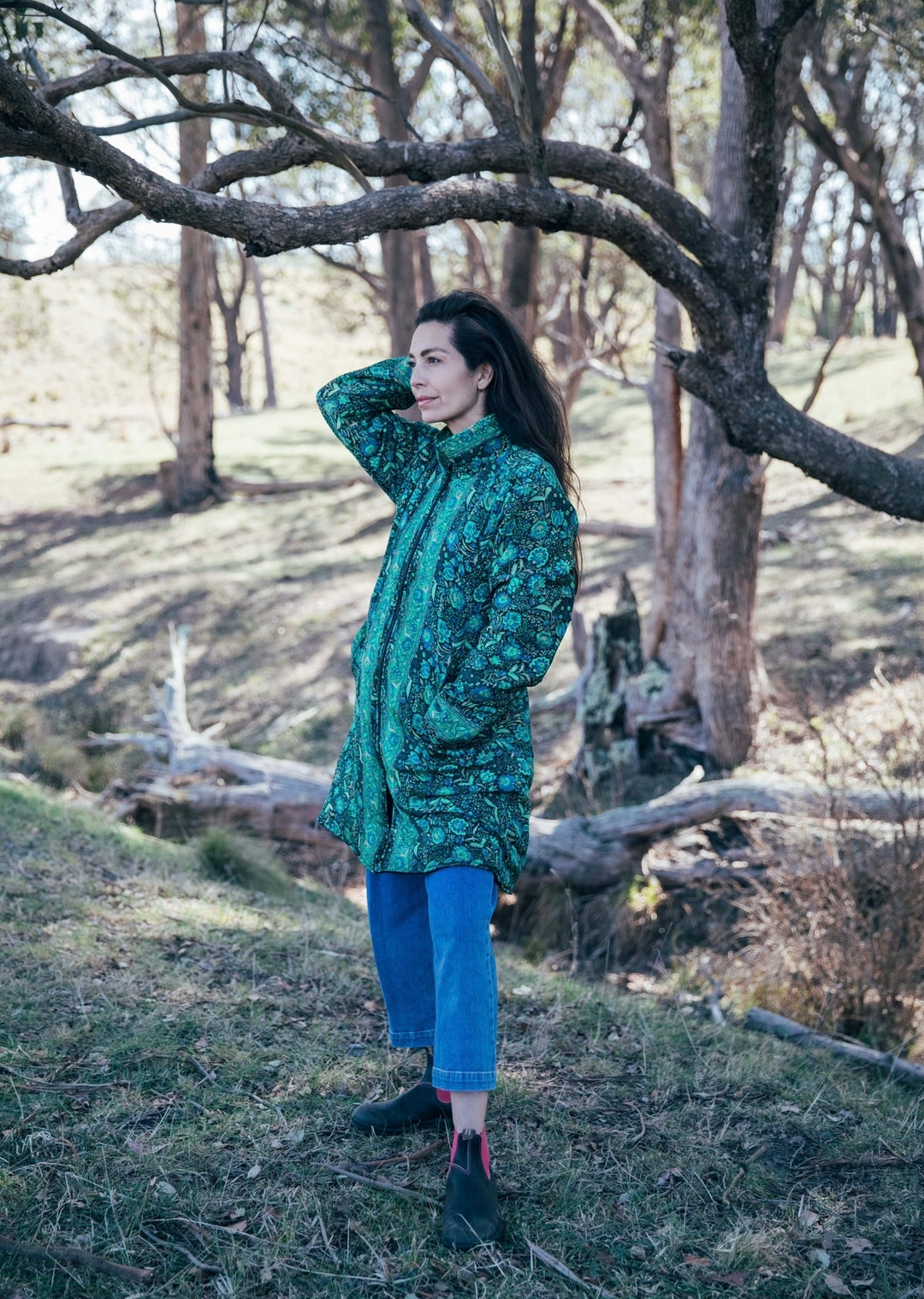 Flower Bomb Jacket ~ Emerald