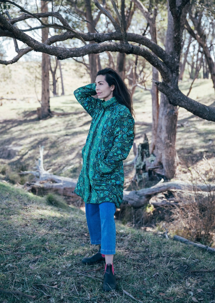 Flower Bomb Jacket ~ Emerald