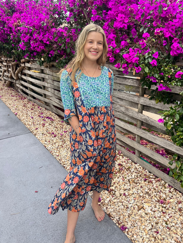 Saffron Dress ~ Blue