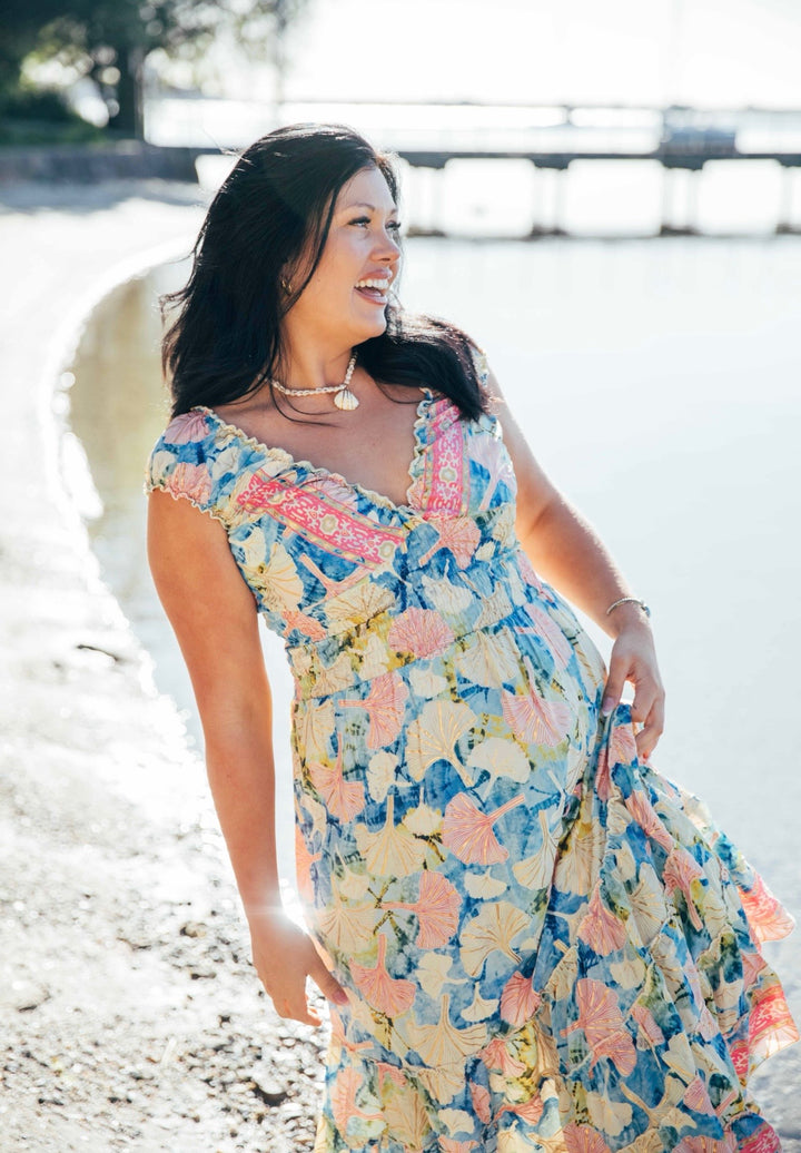 Dulcie Dress ~ Ginko gold fleck ✨