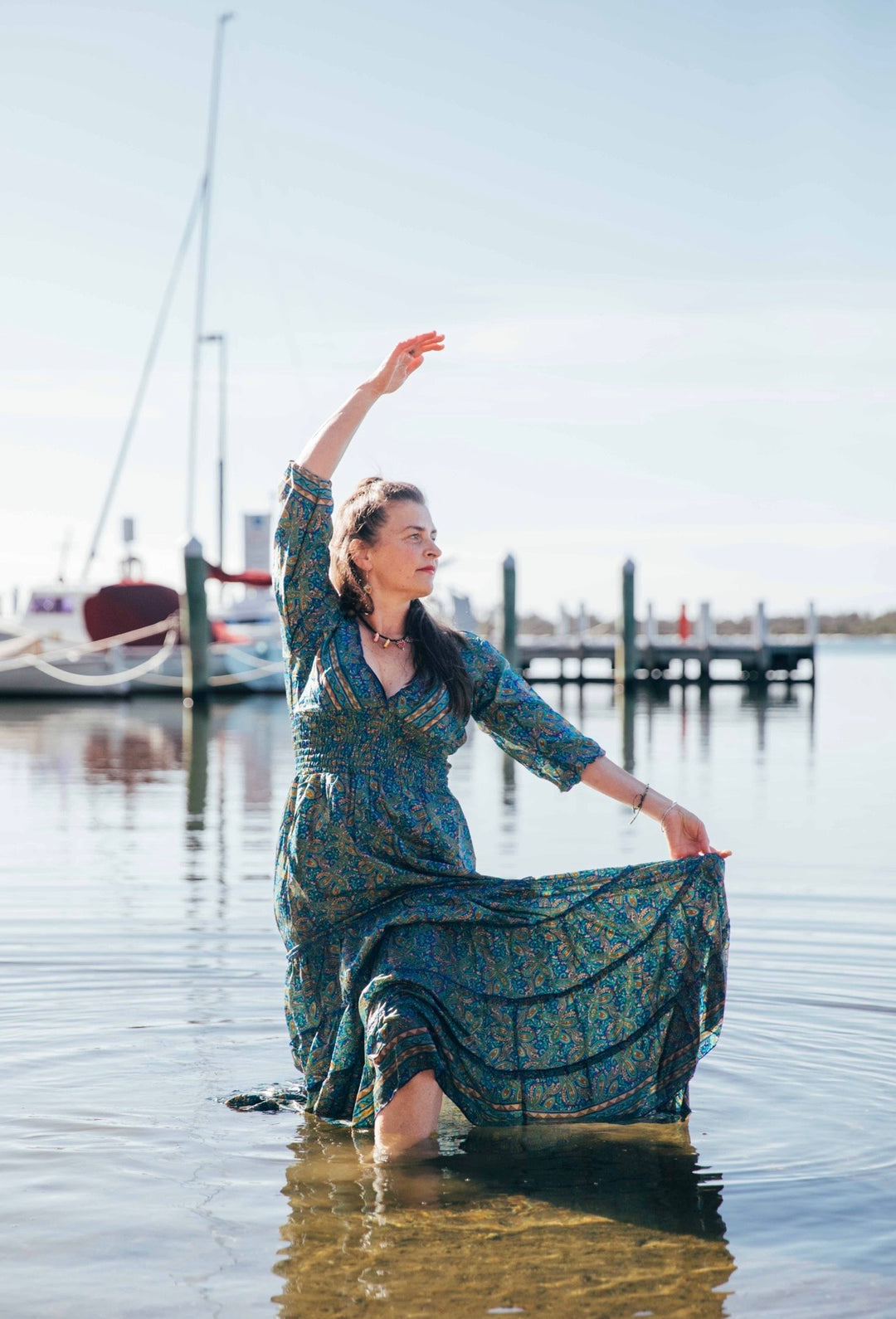 Valentina Dress ~ Navy