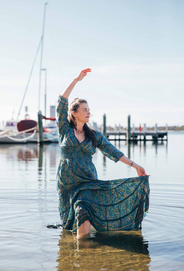 Valentina Dress ~ Navy