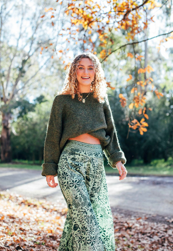 Rosa Pants ~ Green