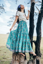 Load image into Gallery viewer, Marigold Skirt ~ Turquoise
