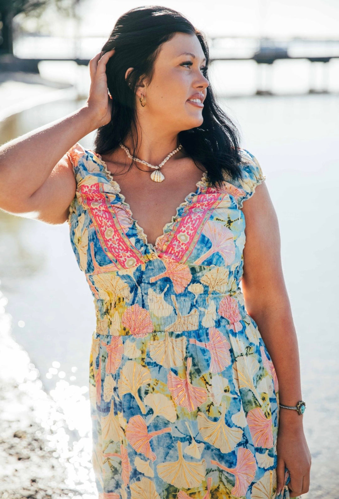 Dulcie Dress ~ Ginko gold fleck ✨