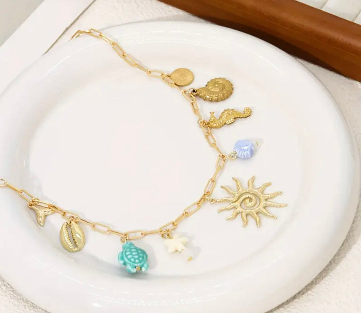 Ocean Charms Necklace