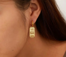 Load image into Gallery viewer, To the moon and back earrings
