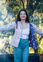 Load image into Gallery viewer, Violet reversible Jacket - Navy
