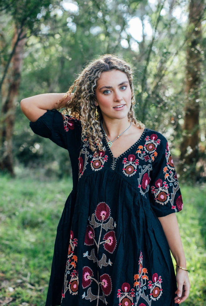 Mexico Dress ~ Black