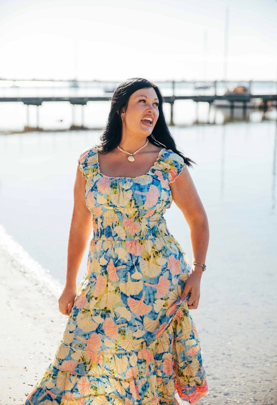 Dulcie Dress ~ Ginko gold fleck ✨