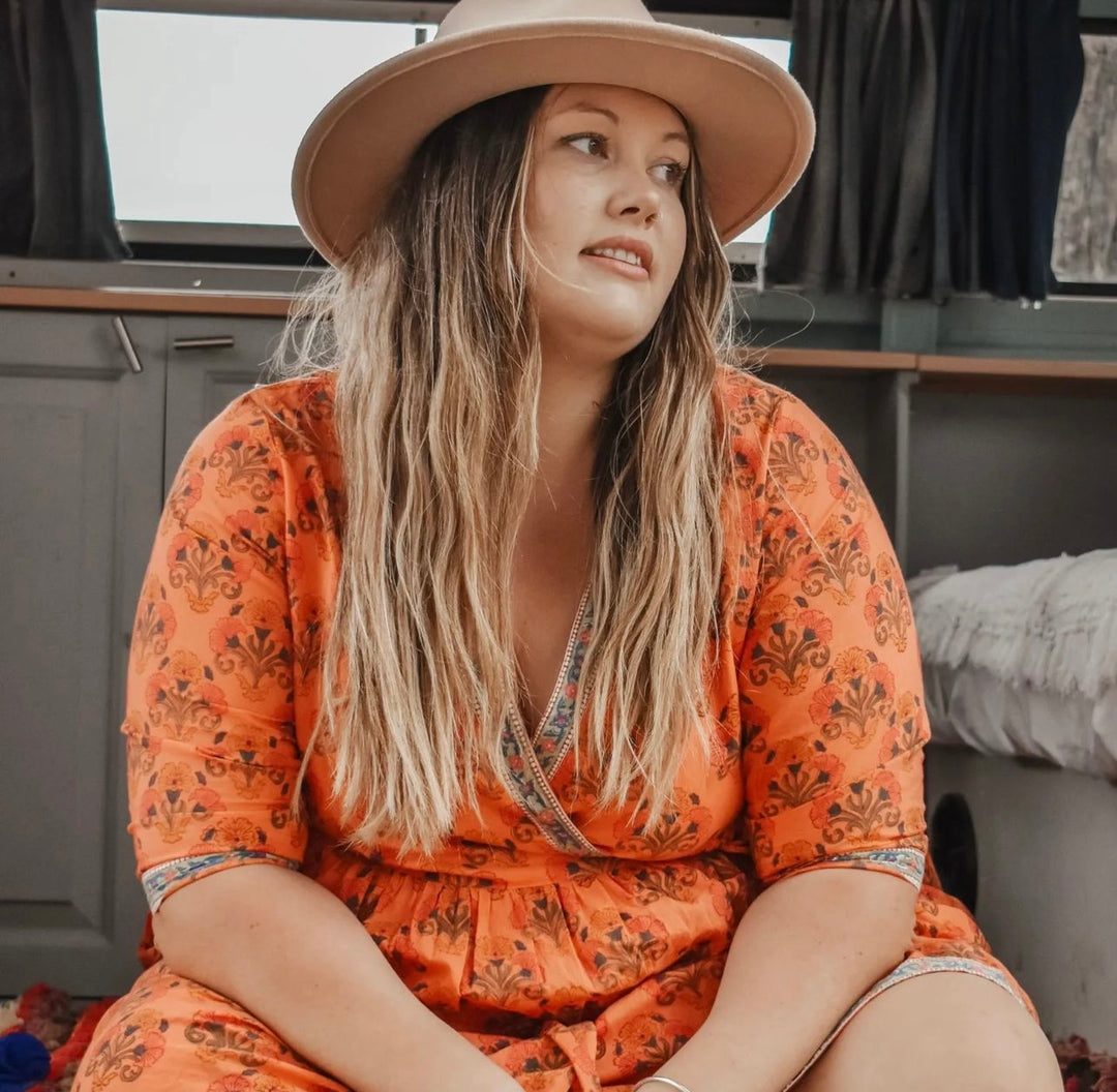 Sienna Sister Dress ~ sunset