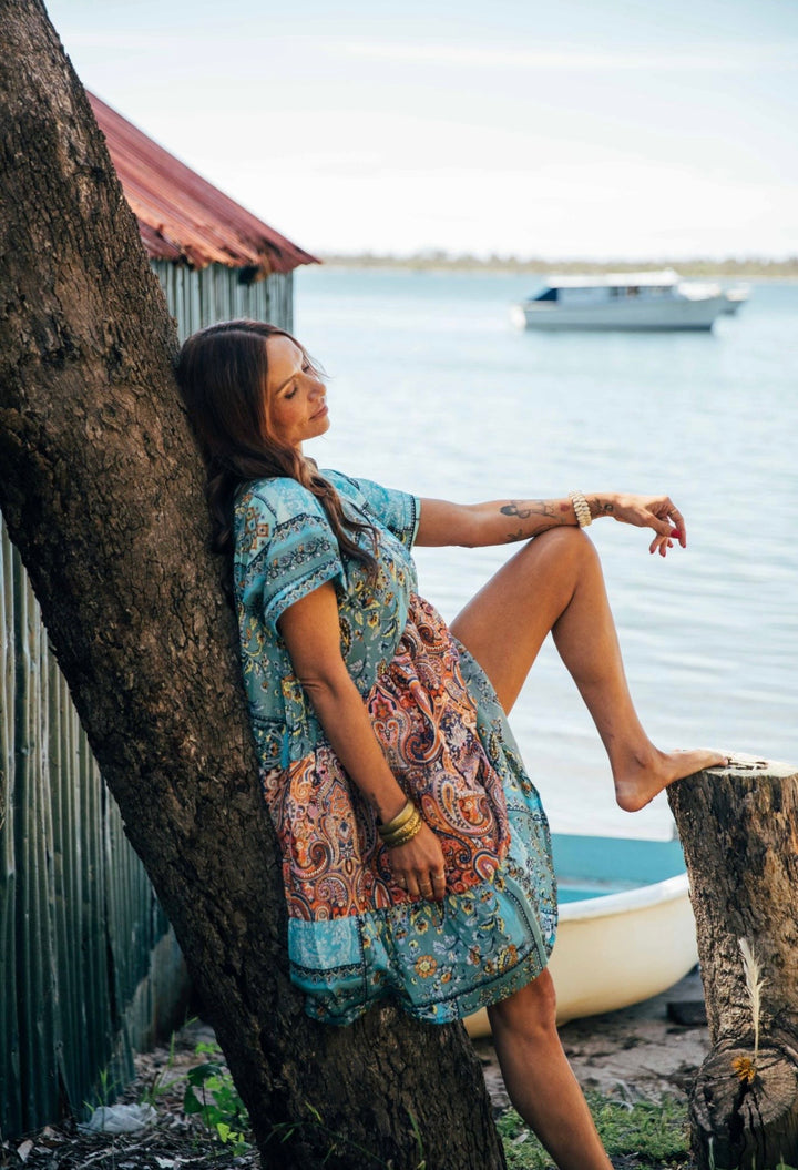 Tessa Dress ~ patchwork