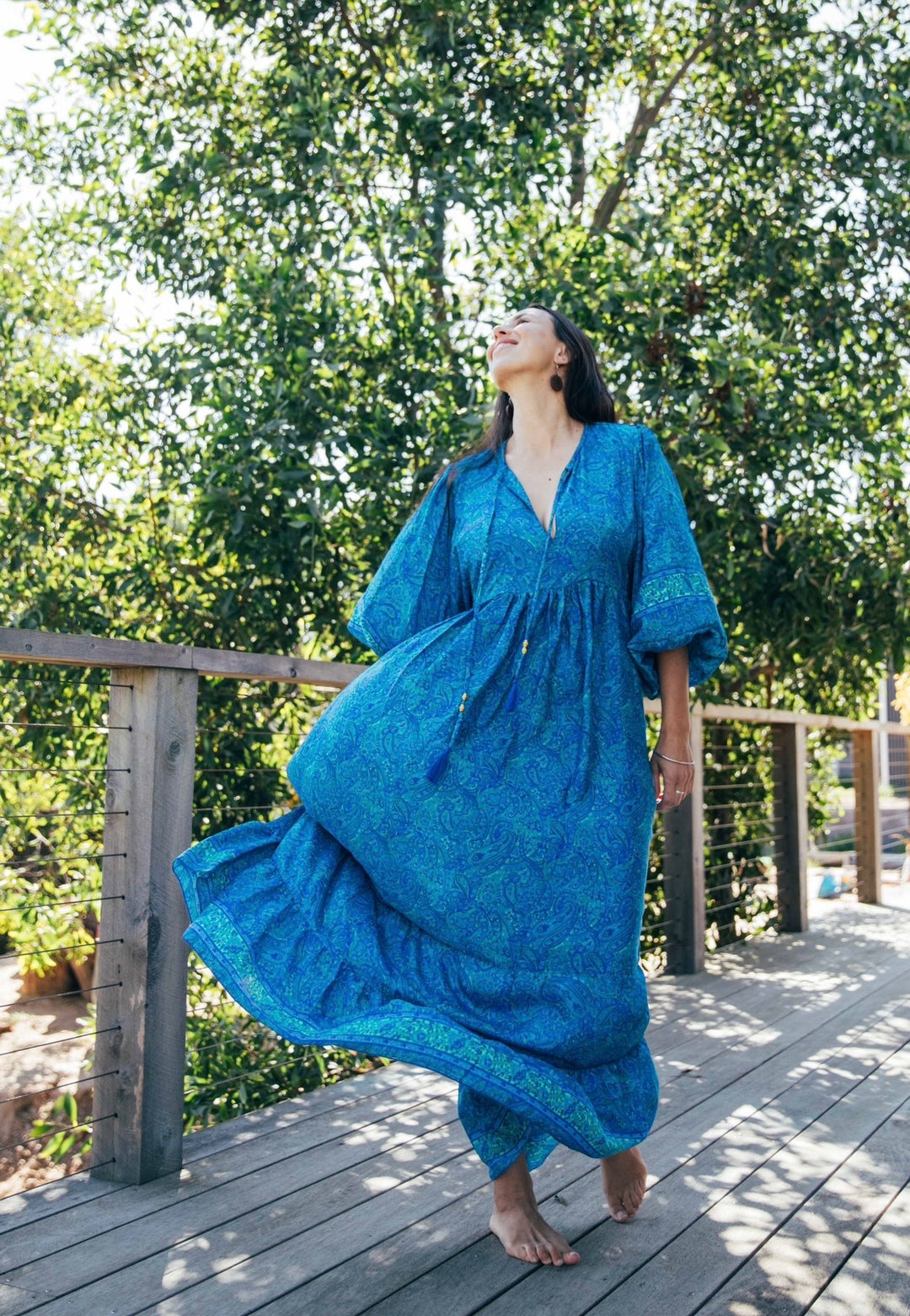 Magnolia dress ~ Ocean