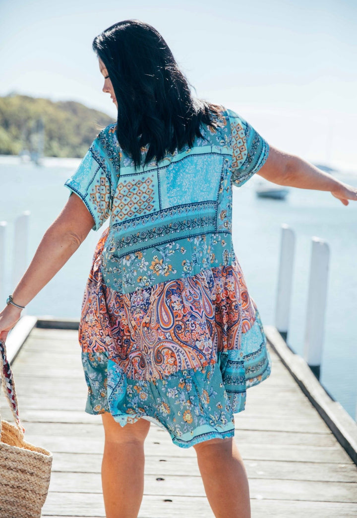 Tessa Dress ~ patchwork