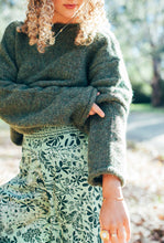 Load image into Gallery viewer, Fireside knit ~ Moss
