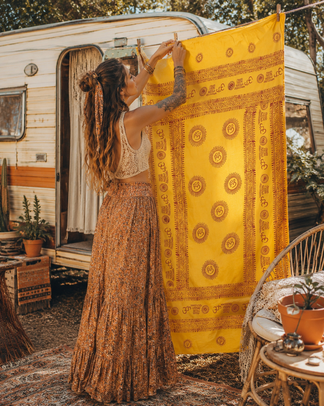 Om Sarong - Marigold