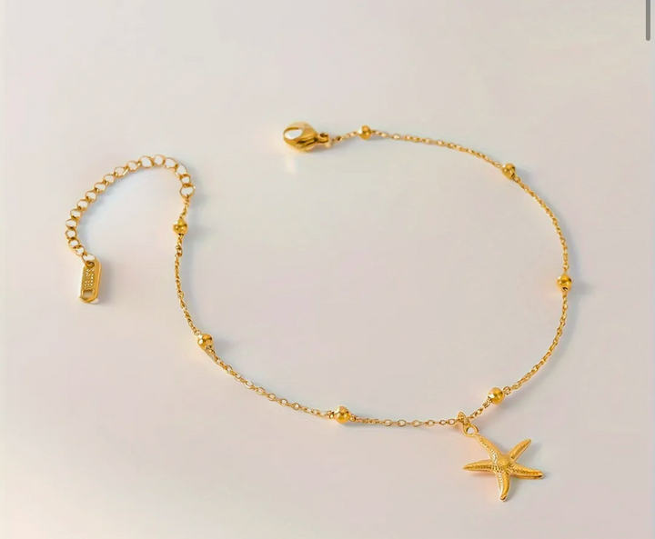 Star of the sea anklet