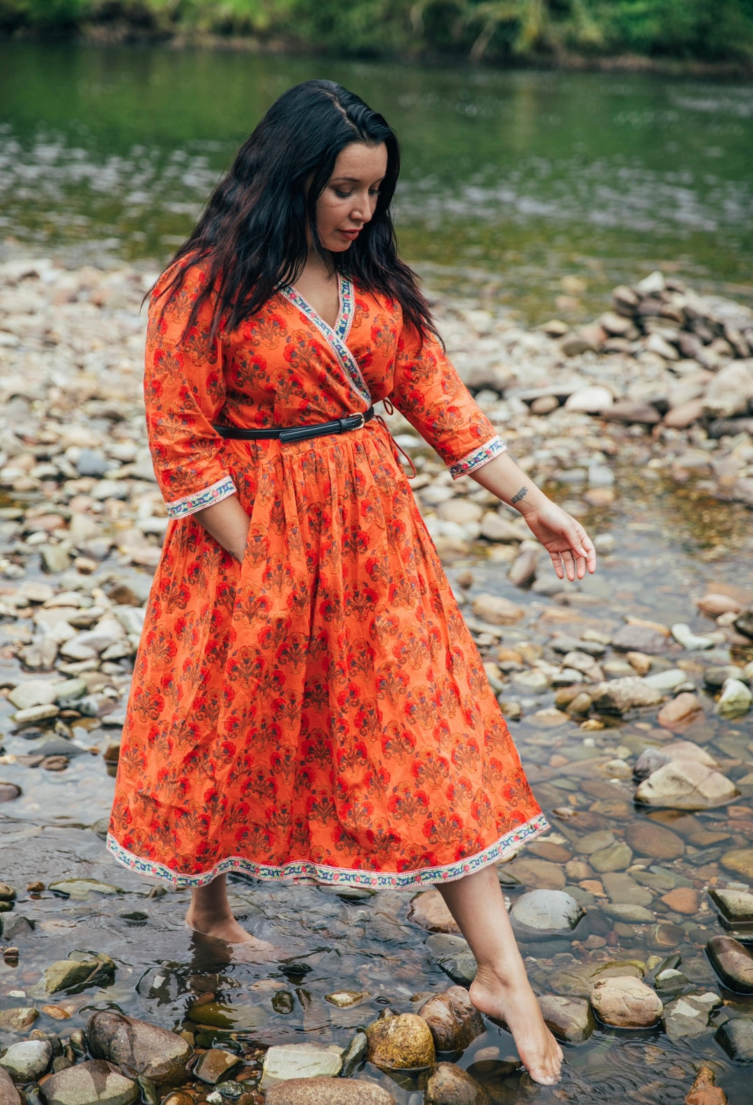 Sienna Sister Dress ~ sunset