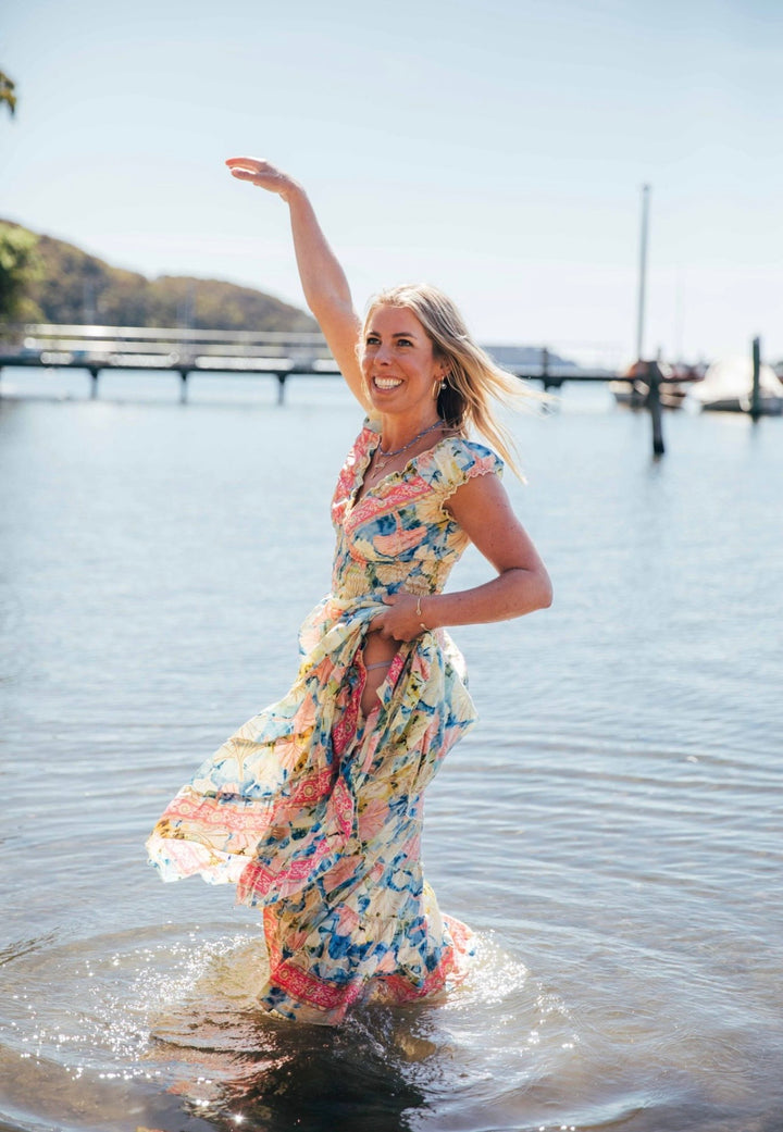 Dulcie Dress ~ Ginko gold fleck ✨