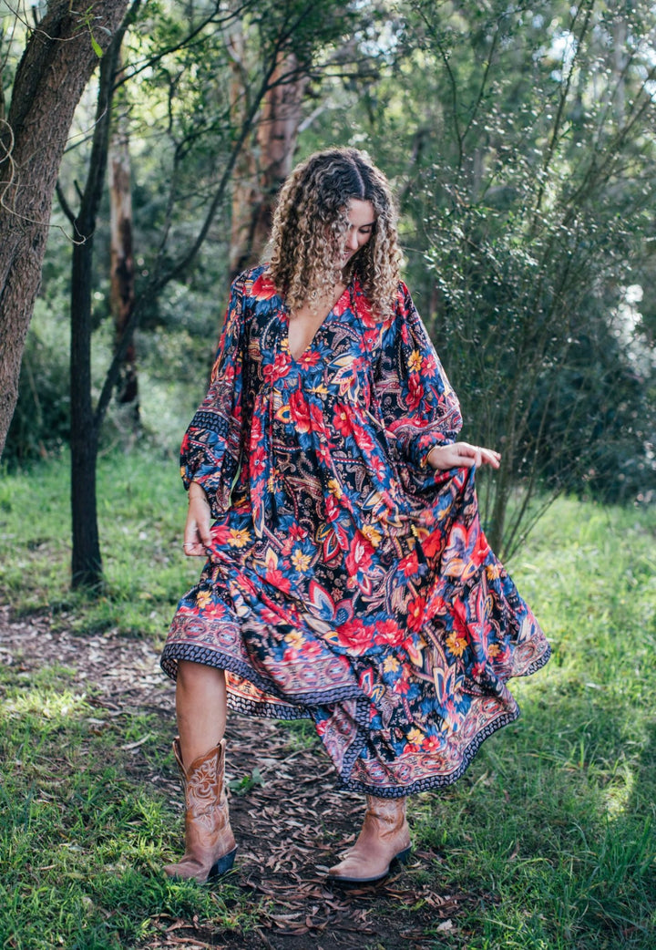 Magnolia dress ~ Midnight