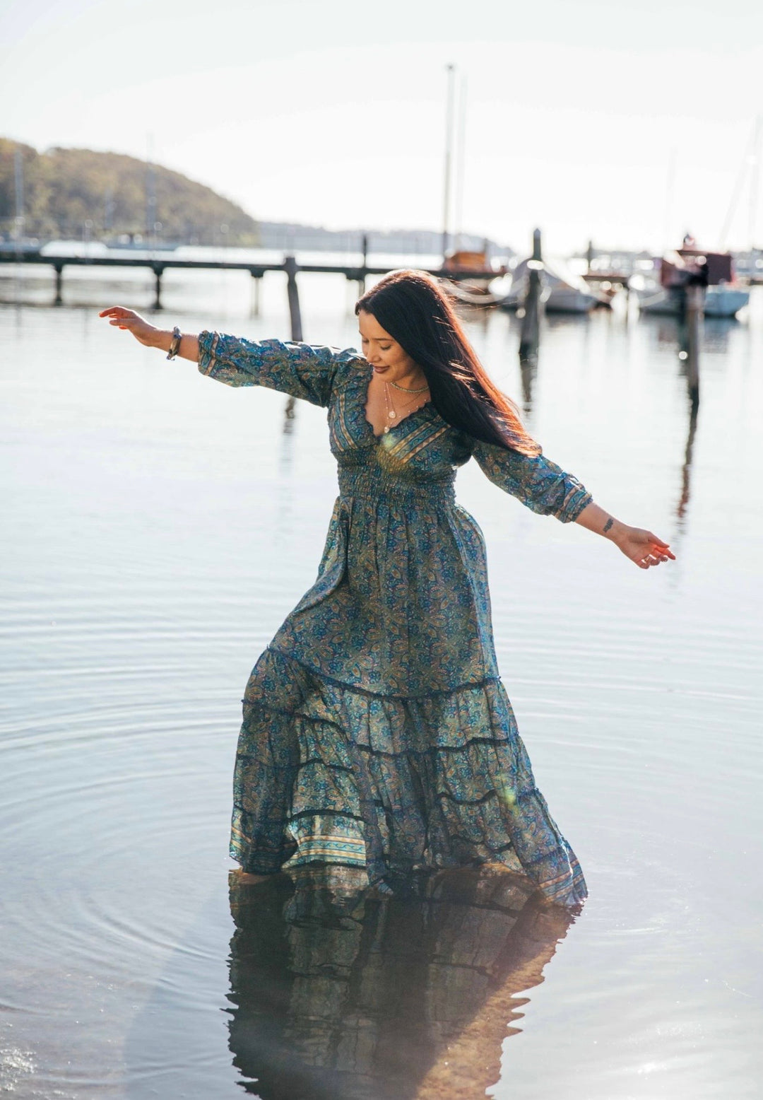 Valentina Dress ~ Navy