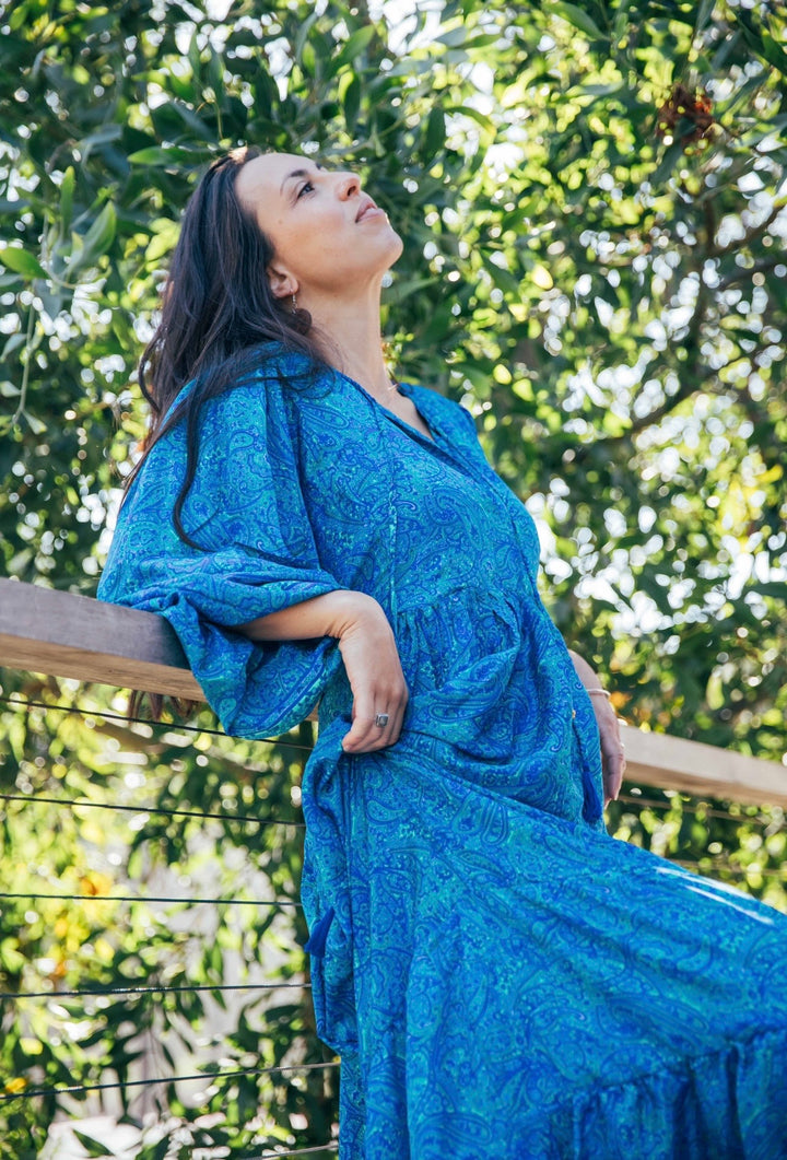 Magnolia dress ~ Ocean